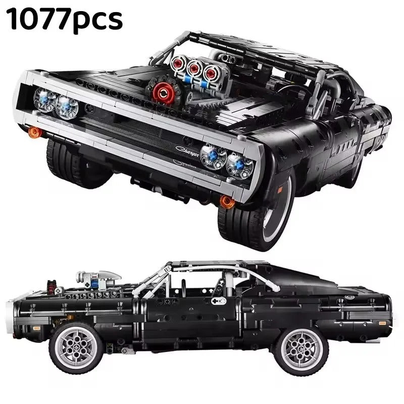 Dodge V8 Muscle Car de Toretto | Set Técnico de +1000 Pcs