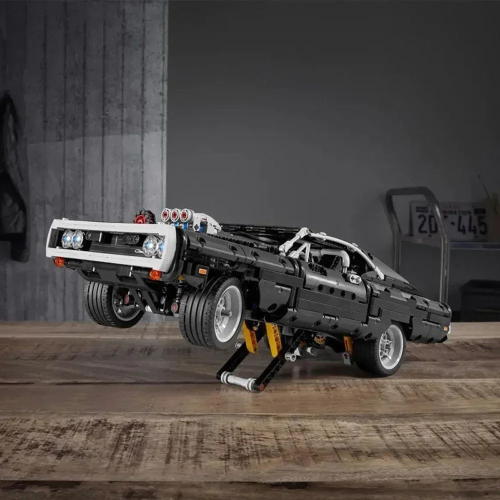 Dodge V8 Muscle Car de Toretto | Set Técnico de +1000 Pcs